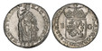 1083100 NETHERLANDS. Holland. 1793 AR Gulden, 20 Stuiver. PCGS MS66.  10.63gm. MO: ARG : ORD: FÆD: BELG : HOLL :. Crowned arms of Holland divides value I - G / HAC NIMIVR - HANC TVEMVR. Standing figure leaning on column, holding pole with cap, dat...