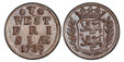 1083105 NETHERLANDS. West Friesland. 1739 (Turnip) CU Duit. PCGS MS65BN (Brown).  3.39gm. Crowned arms of West Friesland / WEST/ FRI/ SIAE/. Inscription, date. KM A100; PW 3010; CNM 2.46.96.

Please use this link to verify the PCGS certification n...