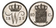 1083684 NETHERLANDS. William I. 1825-(Torch) AR 10 Cents. PCGS MS65.  Ultrecht. Crowned W divides date / Crowned arms divides value. KM 53.

Standard Coinage. Privy mark Ultrecht: Torch. Brussels: Palm branch.

Please use this link to verify the P...