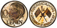 1084716 AJMAN. United Arab Emirates. Rashid Bin Hamad al-Naimi. (Sheikh, 1928-1981). AH1390//1970 AR 10 Riyals. PCGS PR67DCAM (Deep Cameo).  State emblem, denomination above, PROOF added / Portrait of Vladimir Ilyich Ulyanov "Lenin" facing left; d...
