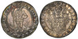 1084407 GERMAN STATES. Brunswick-Wolfenbuttel. Frederick Ulrich. (Duke, 1613-1634). 1631 (s) AR Thaler. NGC MS62.  Zellerfeld N. Wild man standing; legend around / Multi-field shield of arms decorated within inner beaded circle. KM 52.5; Dav.-6307...
