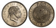 1084705 GREAT BRITAIN. George III. (King, 1760-1820). 1817 AR Halfcrown. PCGS MS63.  Edge: Reeded. GEORGIUS III DEI GRATIA. Small laureate head right / BRITANNIARUM REX FID: DEF:. Crowned arms within order chain. KM 672; SCBC-3789 (Small head).

P...
