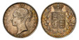 1084347 GREAT BRITAIN. Victoria. (Queen, 1837-1901). 1885 AR Halfcrown. NGC MS64.  Edge: Reeded. VICTORIA DEI GRATIA. Second young head left / BRITANNIARUM REGINA FIE: DEF:. Crowned arms within branches. KM 756; SCBC-3889; ESC-2765 (Prev. ESC-713)...