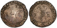 1084542 IRELAND. Philip & Mary. (1554-1558). 1558-(rose) AR Groat (Fourpence). PCGS VF30.  Tower (London) mint. PHILIP · Z · MARIA · D · G · REX · ET · REGINA · A(NGL) ·. Facing, bareheaded busts of Philip and Mary, a crown above them divides date...