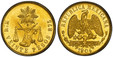 1084739 MEXICO. 1904-Mo M AV 20 Pesos. PCGS MS64.  Mexico City. REPUBLICA MEXICANA. Facing eagle, snake in beak / Radiant cap above scales. KM 414.6; Fr.119.

From a reported mintage of 52,000 for this date.

Please use this link to verify the PCG...