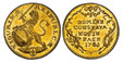 1083454 SWISS CANTONS. Zurich. 1751/48 AV 1/2 Ducat. PCGS MS62.  1.73gm. RESPUBLICÆ TICURINÆ ·. Oval arms of Zurich supported by rampant lion at right / DOMINE / CONSERVA / NOS IN / PACE ·. Inscription, date within ornamented cartouche. KM 139; Fr...