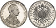 1085087 GERMAN STATES. Prussia. Wilhelm II. (Kaiser, 1888-1918). 1913-A AR 5 Mark. NGC PR63UCAM (Ultra Cameo).  Berlin. Uniformed bust right / Crowned imperial eagle, shield on breast. KM 536; Jaeger 114.

Please use this link to verify the NGC ce...