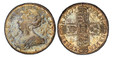 1086031 GREAT BRITAIN. Anne. (Queen, 1702-1714). 1708 AR Halfcrown. PCGS AU58.  ANNA · DEI · - GRATIA ·. Bust left / MAG - BRI · FR - ET · HIB - · REG ·. English and Scottish shield halved. KM 525.1; SCBC-3604.

Please use this link to verify the ...