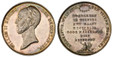 1085934 NETHERLANDS. William II. (King, 1840-1849). 1849-Dated AR Medal. NGC MS62.  By V.D. Kellen. 36mm. Bust, left; signed on truncation / Halo of stars above a multi-line inscription; legend divided around and a draped urn with sceptre and bran...