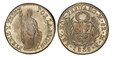 1085475 PERU. North Peru. 1838-LIMAE MB AR 8 Reales. PCGS MS63.  Lima. EST.NOR-PERUANO... Medium wreath above arms within sprigs, date below / FIRME Y FELIZ... Standing Liberty. KM 155.

State Coinage.
Housed in an old PCGS holder (green label).

...