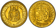 1085490 CZECHOSLOVAKIA. Republic. (1918-1939). 1968 AV Medallic Ducat. PCGS MS67.  By J. Benda (Obv.) and O. Spaniel (Rev.). Stuttgart. Edge: Milled. 3.50gm. Czech lion with Slovak shield, date below / Duke Wenceslas (Vaclav) half-length figure fa...