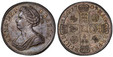 1086009 GREAT BRITAIN. Anne. (Queen, 1702-1714). 1707 AR Crown. PCGS MS61.  Edge: SEXTO. ANNA · DEI · - GRATIA ·. Bust left / MAG - BR · FRA - ET · HIB - REG ·. Roses and plumes in alternating angles. KM 519.3; SCBC-3578; ESC-102; Davenport 1340.
...