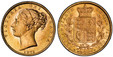 1086056 GREAT BRITAIN. Victoria. (Queen, 1837-1901). 1871 AV Sovereign. PCGS MS63.  VICTORIA DEI GRATIA. Head left / BRITANNIARUM REGINA FID: DEF:. Die number #28 below wreath. KM 736.2; SCBC-3853-B; Fr.-387i.

Please use this link to verify the P...
