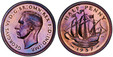 1086876 GREAT BRITAIN. George VI. (King, 1936-1952). 1937 AE Halfpenny. PCGS PR65RB (Red-Brown).  Head left / The Golden Hind. KM 844; SCBC-4115.

Please use this link to verify the PCGS certification number <a href="http://www.pcgs.com/cert/56280...