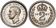 1086878 GREAT BRITAIN. George VI. (King, 1936-1952). 1937 AR Maundy Set. PCGS PR67-PR66.  Head left / Crowned denomination divides date within oak wreath. KM MDS 195; SCBC-4087 through SCBC-4090.

Grades as follows: PCGS PR66 (Maundy Fourpence); P...