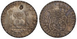 1086478 NETHERLANDS EAST INDIES. Madura Island. Sultanate of Sumenep, Sultan Paku Nata Ningrat. (1811-1854) AR Ducaton. PCGS Genuine - VF Details Cleaned.  Variety S1d (Floral design). cf. KM 201.1; KM-103 (host).

Counterstruck on a Mexican 1736-...