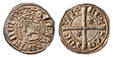 1086044 SCOTLAND. Alexander III. (King, 1249-1286). (1280-86) ND AR Halfpence. NGC AU58.  (0.71)gm. Crowned bust, left with scepter in field to left all within beaded circle; legend around / Long cross over beaded circle with a mullet (six-pointed...