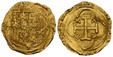 1086083 SPAIN. Carlos I With Joanna. (King, 1516-1556). (1516-56) ND-S D AV Escudo. NGC MS64.  Seville. 3.37gm. IOANA • ET • KAROLVS. Crowned full shield, Square D to left and S to right / + HISPANIARVM • REGES • SIC... Jerusalem cross within a qu...