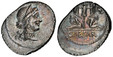 1086440 ROMAN IMPERATORIAL.  Julius Caesar. (Dictator, d. 44 BC). Struck 46-45 BC. AR Denarius. NGC Ch. AU (Choice About Uncirculated) Strike 4/5 Surface 4/5.  Military Mint traveling with Caesar in Spain. 3.83gm. Diademed head of Venus right, sma...