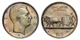1085835 ALBANIA. Zog I. 1926-R AR Prova (Pattern) 5 Franga Ari. NGC MS64.  Rome. 37mm. 25.02gm. Head right, star below head / Man with plow left, value below. KM-PR8;  Pag-803 (R3).

Please use this link to verify the NGC certification number <a h...