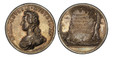 1084844 AUSTRIA. Marie Antoinette. (Queen consort of France, 1774-1792). 1793 AR Medal. PCGS MS62.  By Baldenbach. 47mm. 26.18gm. MARIA. ANTONIA. AVSTRIACA. Bust, left / PERDV/ ELLIVM/ FVRORIS/ VICTIMA./ XVI. OCTOBRIS/ MDCCXCIII. Inscribed stone i...