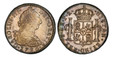 1085343 BOLIVIA. Charles III. 1780-PTS PR AR 8 Reales. PCGS MS62.  Potosi. CAROLUS · III · DEI · GRATIA ·. Laureate bust right / HISPAN · ET IND · REX ·. Crowned arms between pillars. KM 55; Calico 1178.

Please use this link to verify the PCGS ce...