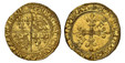 1084828 FRANCE. Francois I. (King, 1515-47). (1515-47)-(Flower) AV Ecu d'Or au Soleil de Dauphiné. NGC MS62.  Grenoble. 3.40gm. + FRANCISCVS: DEI: GRA: FRACOR: REX. Crowned arms of France / (mm) XPS: VINCIT: XPS: RENAT: XPS: INPERAT. . Cruciform l...