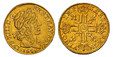 1086456 FRANCE. Louis XIII. 1641-A AV 1/2 Louis d'Or. NGC AU55.  Paris. Long curl on Louis XIII and dot after "IMP" / Star after legend. KM 125; Fr.-411; Gad.-57.

Please use this link to verify the NGC certification number <a href="https://www.ng...