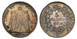 1084846 FRANCE. Premier Consul. (1799-1804). L'An 8 (1799-1800)-Q AR 5 Francs. NGC MS64.  Perpignan Mint. Edge: GARANTIE NATIONALE. 37mm. UNION ET FORCE. Hercules group / REPUBLIQUE FRANCAISE. Value within oak wreath. KM 639.1; Gad.-539; VG-2563a;...