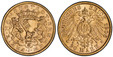 1085495 GERMAN STATES. Bremen. 1906 J AV 20 Mark. PCGS MS66.  Edge: GOTT MIT UNS. FREIE•HANSESTADT•BREMEN. Bremen city coat of arms; J below / DEUTCHES REICH 1906 * 20 MARK *. Eagle. KM 252; Jaeger 205.

Please use this link to verify the PCGS cer...