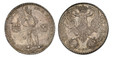 1085977 GERMAN STATES. FRIEDBERG. Johann Eitel II. (1745-1748). 1747 CPS Silver Thaler. NGC MS62.  Clausthal. MONETA CASTRI - IMP. FRIDBERG. Titles of Francis I / St. George standing on dragon, shields at left and right. KM 65; Dav-2250.

Please u...