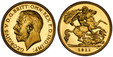 1086574 GREAT BRITAIN. George V. (King, 1910-1936). 1911 AV Half-Sovereign. PCGS PR66 Cameo.  Head left / St. George slaying the dragon. KM 819. Proof; SCBC-4006; Fr.-405a.

Please use this link to verify the PCGS certification number <a href="htt...