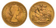 1085612 GREAT BRITAIN. Elizabeth II. (Queen, 1952-2022). 1965 AV Sovereign. NGC MS65.  Laureate bust right / St. George slaying the dragon. KM 908; SCBC-4125; Marsh 303.

Please use this link to verify the NGC certification number <a href="https:/...