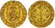 1086638 ITALIAN STATES. Venice. Andrea Gritti. (1523-39) AV Scudo d'Oro, Mezza Doppia. NGC MS64.  + ANDR(E)AS. GRITI. DVX. VENETIAR. Floriated cross in circle / + SANCTVS. MARCVS. VENETVS. Facing Lion of St. Mark in shield within circle. MB 54; Fr...