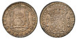 1086582 MEXICO. Ferdinand VI. 1754-Mo MF AR 8 Reales. NGC MS62.  Mexico City. FERDND · VI · D · G · HISPAN · ET  IND · REX. Crowned shield flanked by M M 8 / ...VNUM M. Imperial crown on left pillar. KM 104.1; Calico 482.

Please use this link to ...