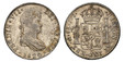 1085855 MEXICO. Ferdinand VII. 1820-Mo JJ AR 8 Reales. NGC AU55.  Mexico City. FERDIN · VII... Draped laureate bust right / IND · REX... Crowned shield flanked by pillars. KM 111.

Please use this link to verify the NGC certification number <a hre...