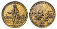 1086277 UNITED STATES, Colonial & Related. Great Britain. Admiral Vernon. 1741 AE Medal. NGC MS62.  37.5mm. Vernon standing left, town behind, trees to left and ships to right / Two ships approaching the forts of Cartagena. Betts 334; Adams-CAv-6-...