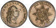 1085978 GERMAN STATES. Hesse-Cassel. Friedrich II. 1778 BR AR Thaler. PCGS AU58.  36.47mm. 23.21gm. FRIDERICUS II. D. G. HASS. LANDG. HAN. COM. Head right / EIN THALER, VIRTUTE ET FIDELITATE around lion. Lion arms within inner circle of star, valu...