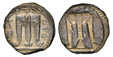1086742 GREEK. BRUTTIUM. Croton or Kroton. Struck circa 480-430 BC. AR Stater. NGC AU (About Uncirculated) Strike 5/5 Surface 5/5.  21mm. 7.44gm. Tripod altar, heron at left / Incuse altar. S-256; BMC 1, 18.
Ex. Heritage World Coin Auctions, Long ...