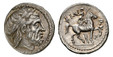 1086880 GREEK. KINGDOM OF MACEDON. Philip II. (King, 359-336 BC). Early posthumous issue, struck circa 323/2-316/5 BC. AR Tetradrachm. NGC Ch. XF (Choice Extremely Fine) Strike 5/5 Surface 3/5 Brushed.  Amphipolis. 24mm. 14.41gm. Head of Zeus righ...