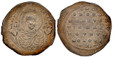 1084965 BYZANTINE.  Constantine IX Monomachus. (Emperor, 1042-1055 AD). AR 2/3 Miliaresion. NGC AU (About Uncirculated) Strike 4/5 Surface 5/5.  Constantinople mint. 2.19gm. H RLAXEP NITICA. Half-length facing bust of the Theotokos, orans; MHP mon...