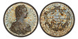 1087154 AUSTRIA. Maria Theresia. 1888 AR Medal of Thaler Weight. PCGS SP62.  By A. Scharff & M. Donner. Bust, right; signed below truncation / Inscription in three lines in cartouche; legend around. Wurzbach 6050; Hauser 2418; Loehr 171.

Issued b...