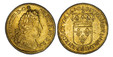 1087455 FRANCE. Louis XIV. 1690-A AV Louis d'Or. PCGS AU53.  Paris. Laureate head right; sun above; eagle's head below / Crowned coat-of-arms; crescent below shield. KM 278.1; Fr.-429, Gad.-250.

Flan réformé variety.

Please use this link to veri...