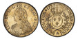 1085955 FRANCE. Louis XV. (King, 1715-1774). 1727-A AR Ecu. PCGS MS63.  Paris. 40.6mm. 29.40gm. LUD · XV · D · G · FR · ET · NAV · REX ·. Bust left / SIT NOMEN DOMINI BENEDICTUM. Crowned round arms of France within sprays. KM 486.1; Dav.-1330; Dup...