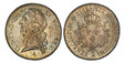 1085957 FRANCE. Louis XV. 1769-A (+) AR Ecu. PCGS MS62.  By Jean-Charles Röttiers. Paris. 41..4mm. 29.36gm. LUD · XV · D · G · FR · ET  NAV · REX. Head with headband left / SIT NOMEN DOMINI BENEDICTUM. Crowned round arms of France within sprays. K...