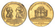 1087475 GERMAN STATES. Brandenburg-Ansbach. Alexander. 1769 S AV Ducat. NGC AU55.  By J. S. Gözinger. Schwabach. 23mm. GEORG. FRID: & ALEXANDER. MACRCH: BRAND:/ MDLVII. - MDCCLXIX./ BVRGGRAVII NORIMBERG: SVPERIORIS & INFERIORIS PRINCIPATVS/ S. Fac...