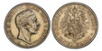 1083248 GERMAN STATES. Prussia. Wilhelm II. (Kaiser, 1888-1918). 1888-A AR 2 Mark. PCGS MS64.  Berlin. WILHELM II DEUTSCHER KAISER KONIG V. PREUSSEN. Head right / DEUTSCHES REICH date, ZWEI MARK below. Crowned imperial eagle. KM 511; Jaeger 100.

...