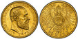 1087110 GERMAN STATES. Saxe-Coburg-Gotha. Alfred. 1895-A AV 20 Mark. PCGS MS64.  ALFRED HERZOG VON SACHSEN COBURG U. GOTHA. Head right / DEUTSCHES REICH date, 20 MARK below. Crowned imperial eagle. KM 163; Jaeger 272.

Please use this link to veri...