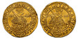 1087706 GERMAN STATES. Saxony-Albertine. Johann Georg I. 1617 AV Ducat. NGC MS62.  VERBVM DNI MANET IN ÆTERNVM. Half-length figure to right, wearing rob and electoral hat, holding sword over right shoulder, divides IOH - GEOR, shield of 4-fold arm...
