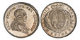 1086671 GERMAN STATES. Saxony-Albertine. Friedrich August III. (King, 1763-1806). 1803 IEC (Johann Ernst Croll, Mintmaster) AR 1/6 Thaler, 1/4 Gulden. PCGS MS64.  Dresden. 5.33gm. FRID. AVG. D. G. DVX SAX. ELECTOR. Uniformed bust right / LXXX. EIN...